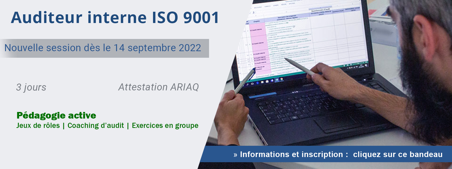 Auditeur interne ISO 9001