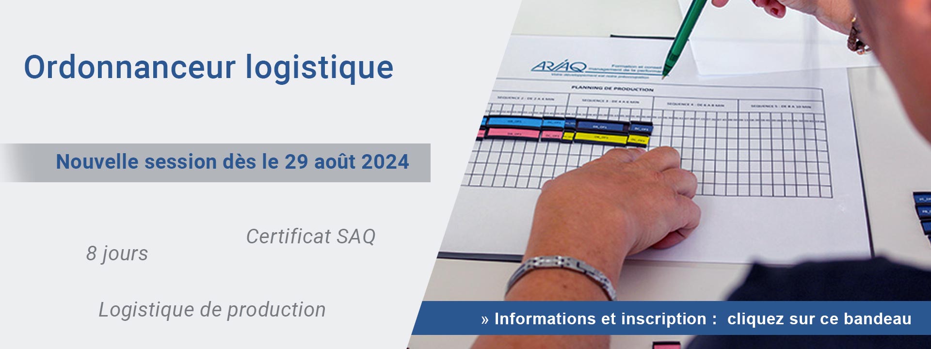 Ordonnanceur logistique